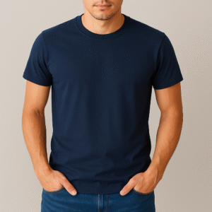 Camiseta Lisa Azul Marinho Premium