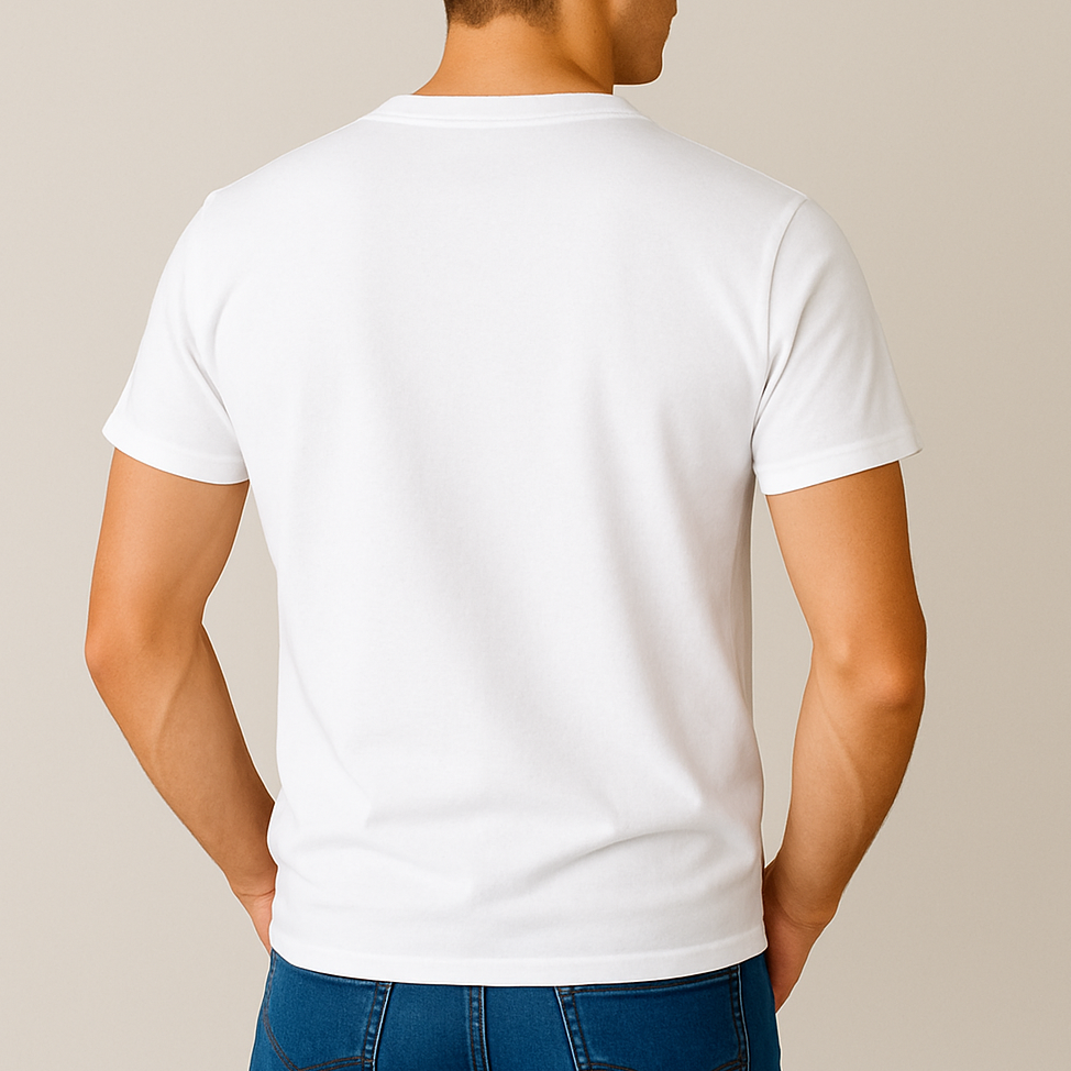 Camiseta Lisa Branca Premium - Imagem 3