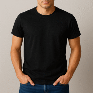 Camiseta Lisa Preta Premium