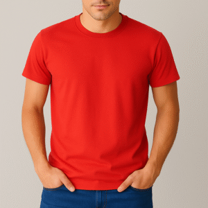 Camiseta Lisa Vermelha Premium